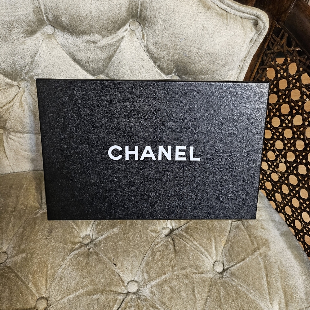 Chanel Black SHOE BOX